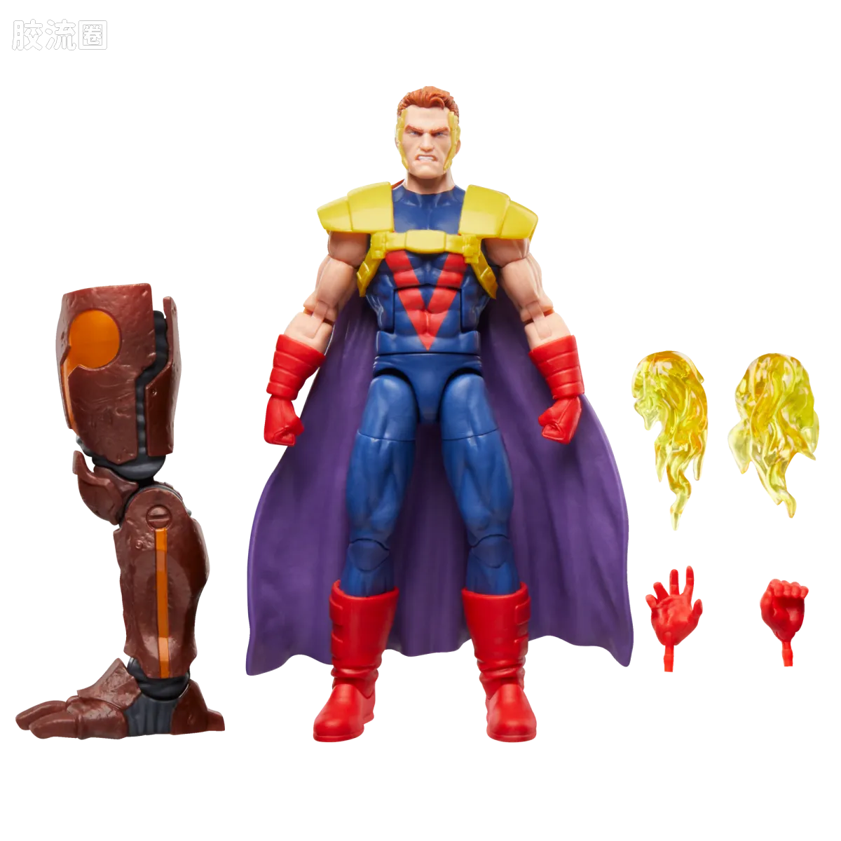 Marvel Legends/漫威传奇 可动人偶系列 William Rolfson组合人系列 法比安·科尔特斯 - 图片