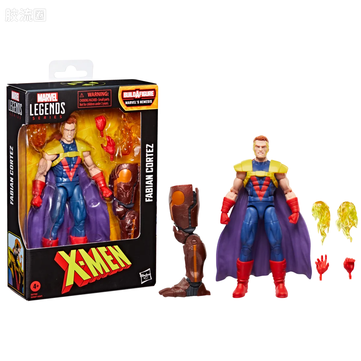 Marvel Legends/漫威传奇 可动人偶系列 William Rolfson组合人系列 法比安·科尔特斯 - 图片