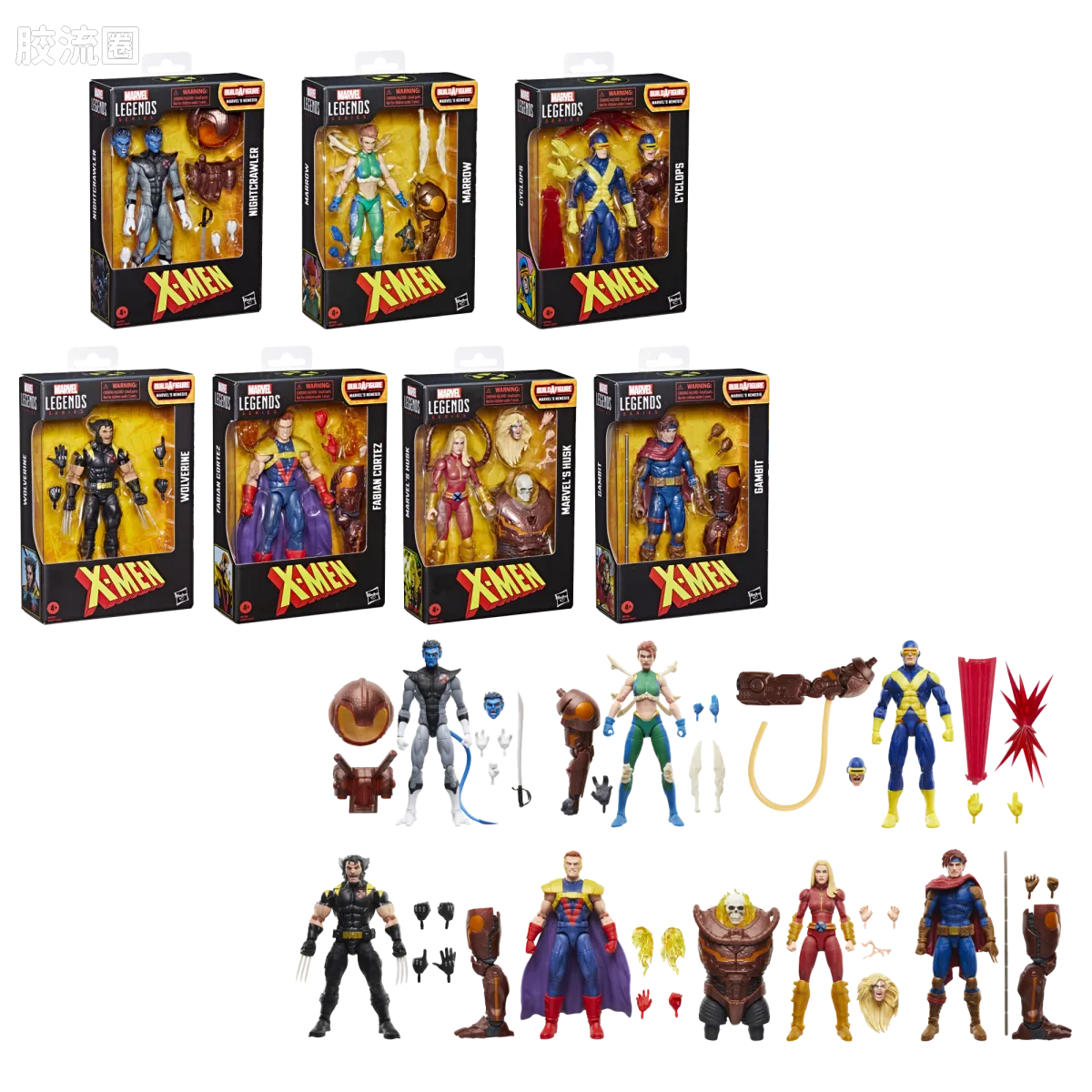 Marvel Legends/漫威传奇 可动人偶系列 William Rolfson组合人系列 法比安·科尔特斯 - 图片