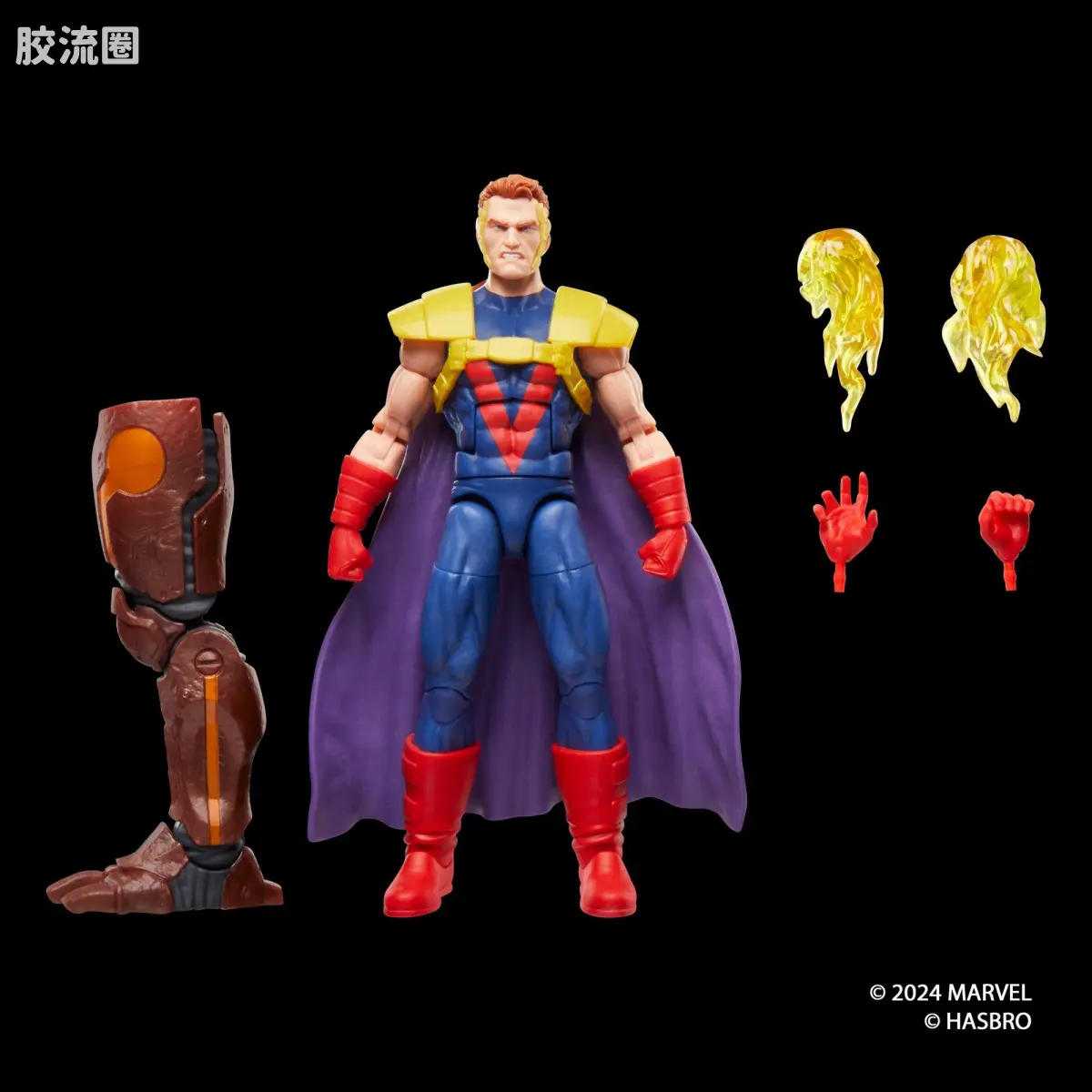 Marvel Legends/漫威传奇 可动人偶系列 William Rolfson组合人系列 法比安·科尔特斯 - 图片