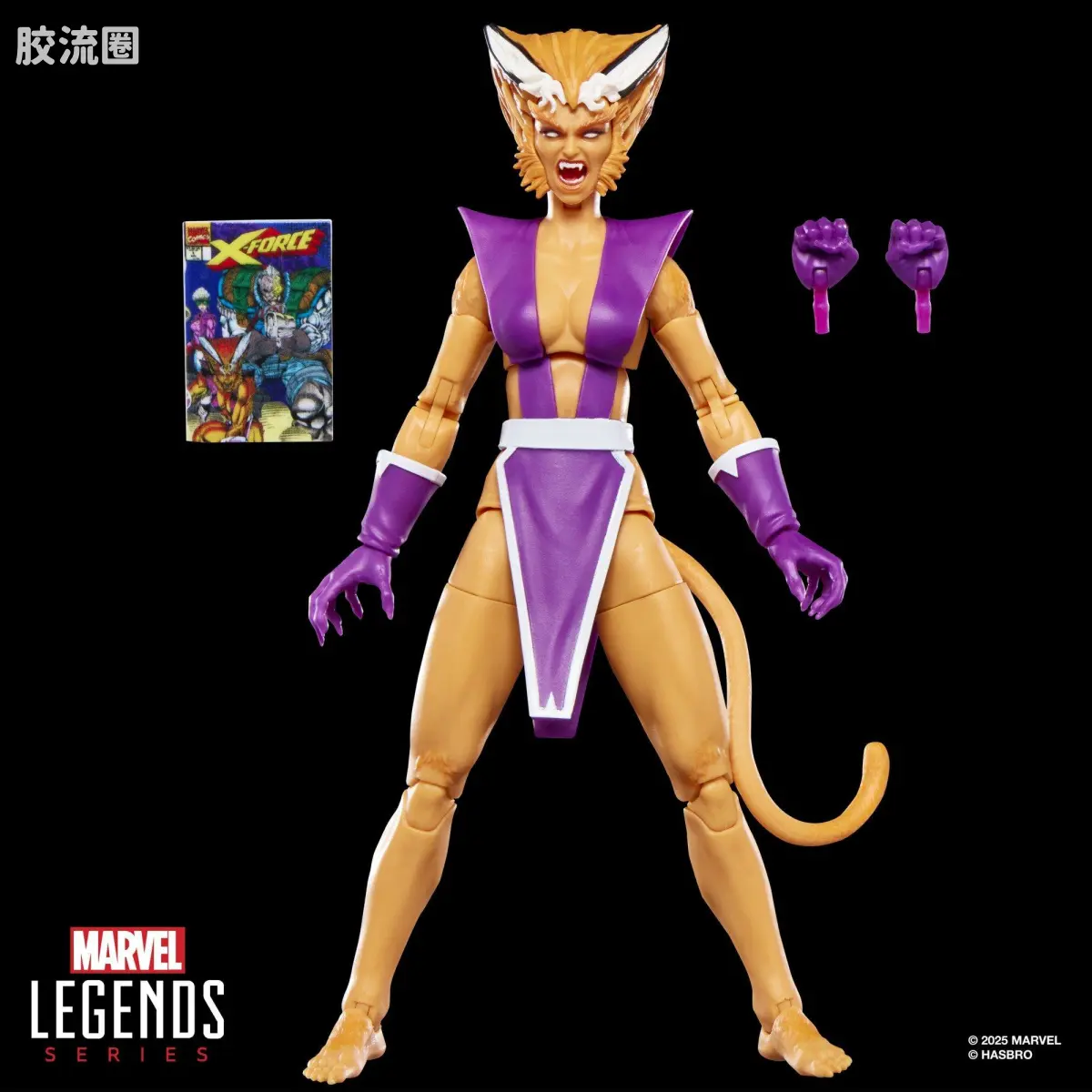 Marvel Legends/漫威传奇 可动人偶系列 迷你漫画 复古挂卡系列 猛扑 - 图片