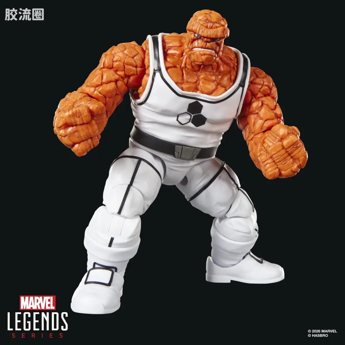 Marvel Legends/漫威传奇 可动人偶系列 多人套 石头人 & 隐形女 - 图片