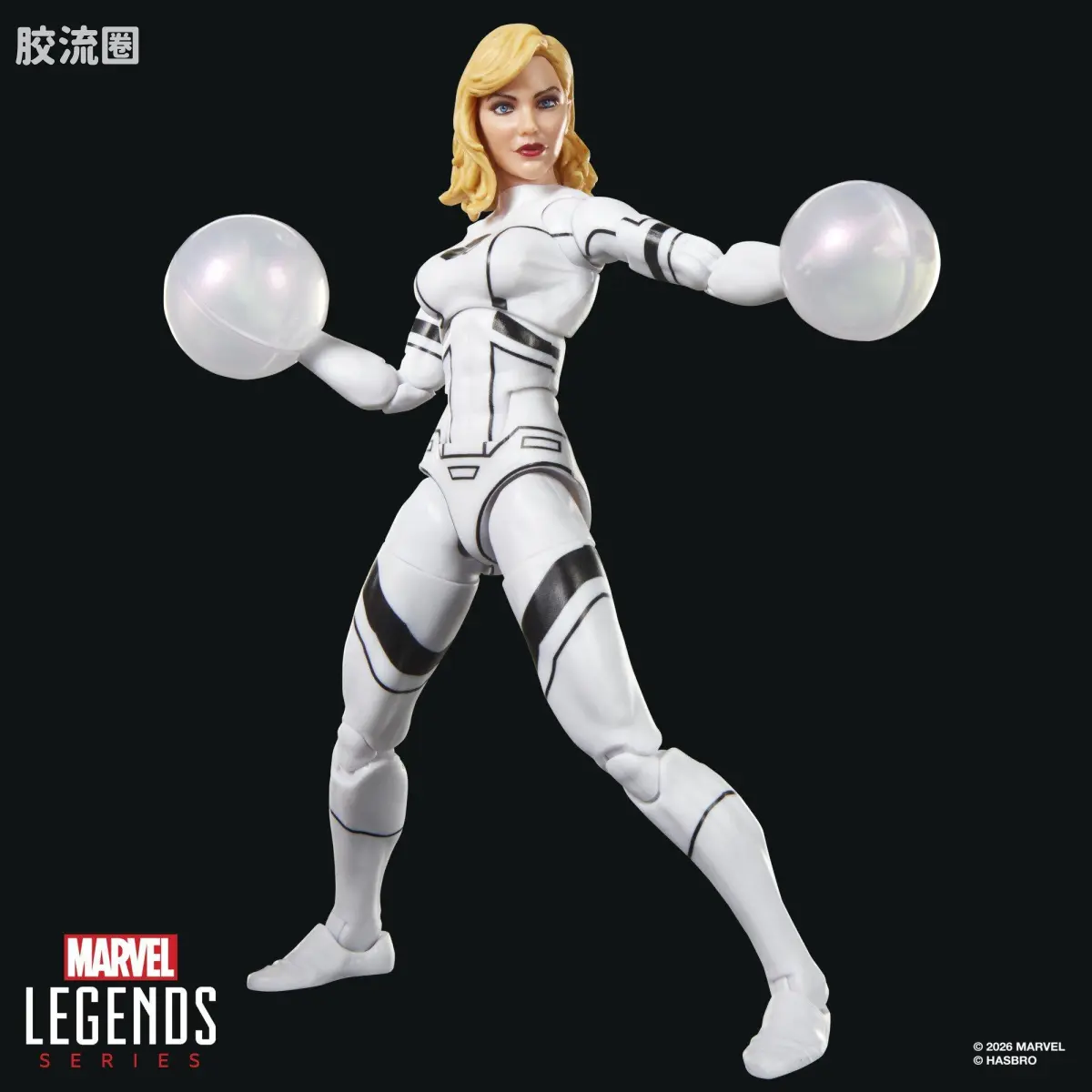 Marvel Legends/漫威传奇 可动人偶系列 多人套 石头人 & 隐形女 - 图片