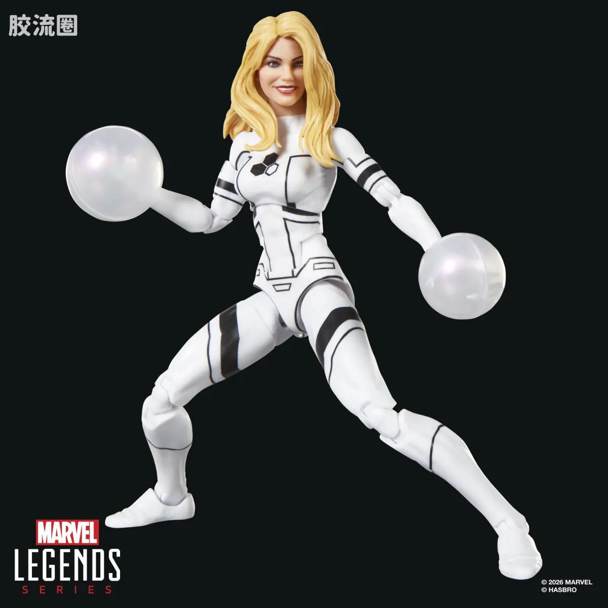Marvel Legends/漫威传奇 可动人偶系列 多人套 石头人 & 隐形女 - 图片