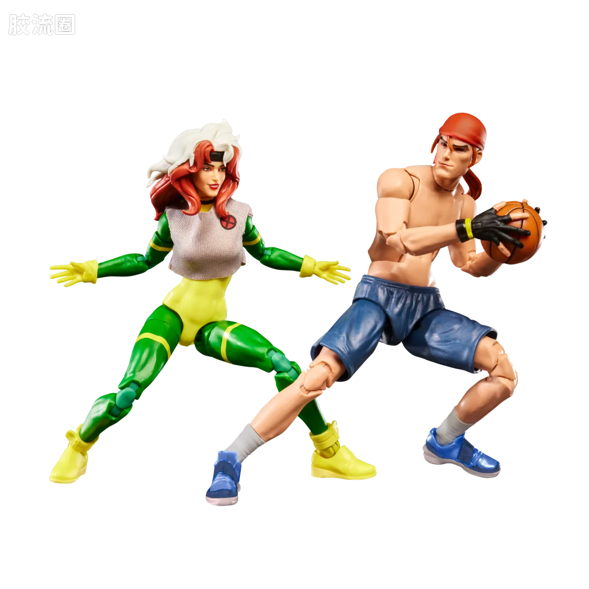 Marvel Legends/漫威传奇 可动人偶系列 X-战警97 动画 复古挂卡系列 牌皇&小淘气 - 图片