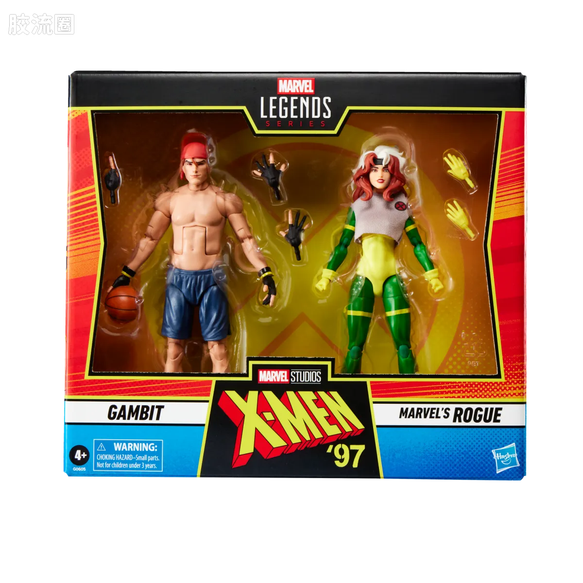 Marvel Legends/漫威传奇 可动人偶系列 X-战警97 动画 复古挂卡系列 牌皇&小淘气 - 图片
