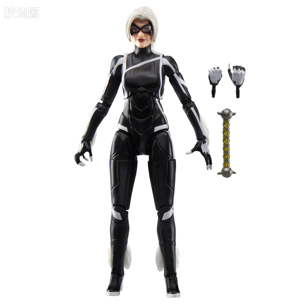 Marvel Legends/漫威传奇 可动人偶系列 GAMERVERSE 游戏 漫威蜘蛛侠2 黑猫 - 图片