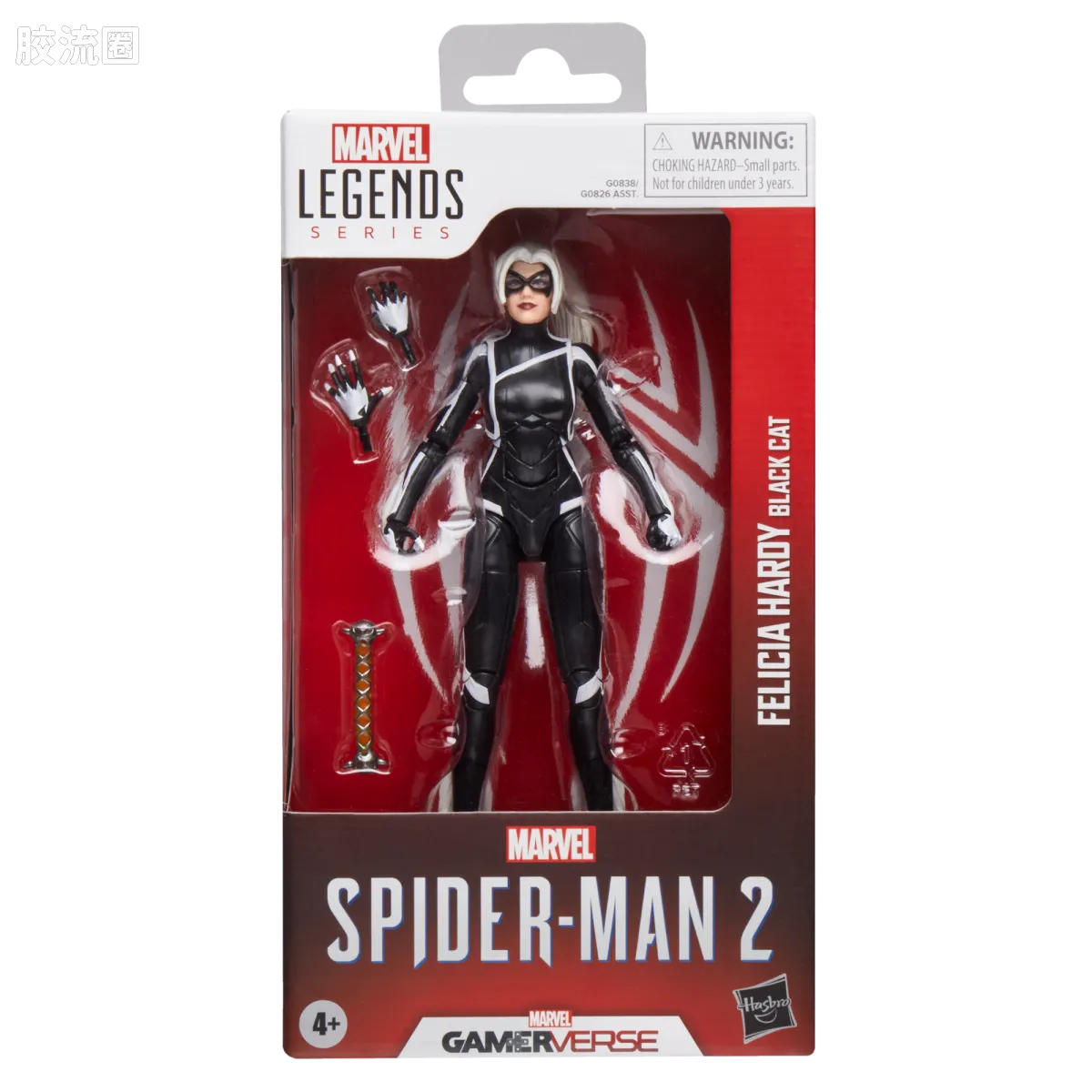 Marvel Legends/漫威传奇 可动人偶系列 GAMERVERSE 游戏 漫威蜘蛛侠2 黑猫 - 图片