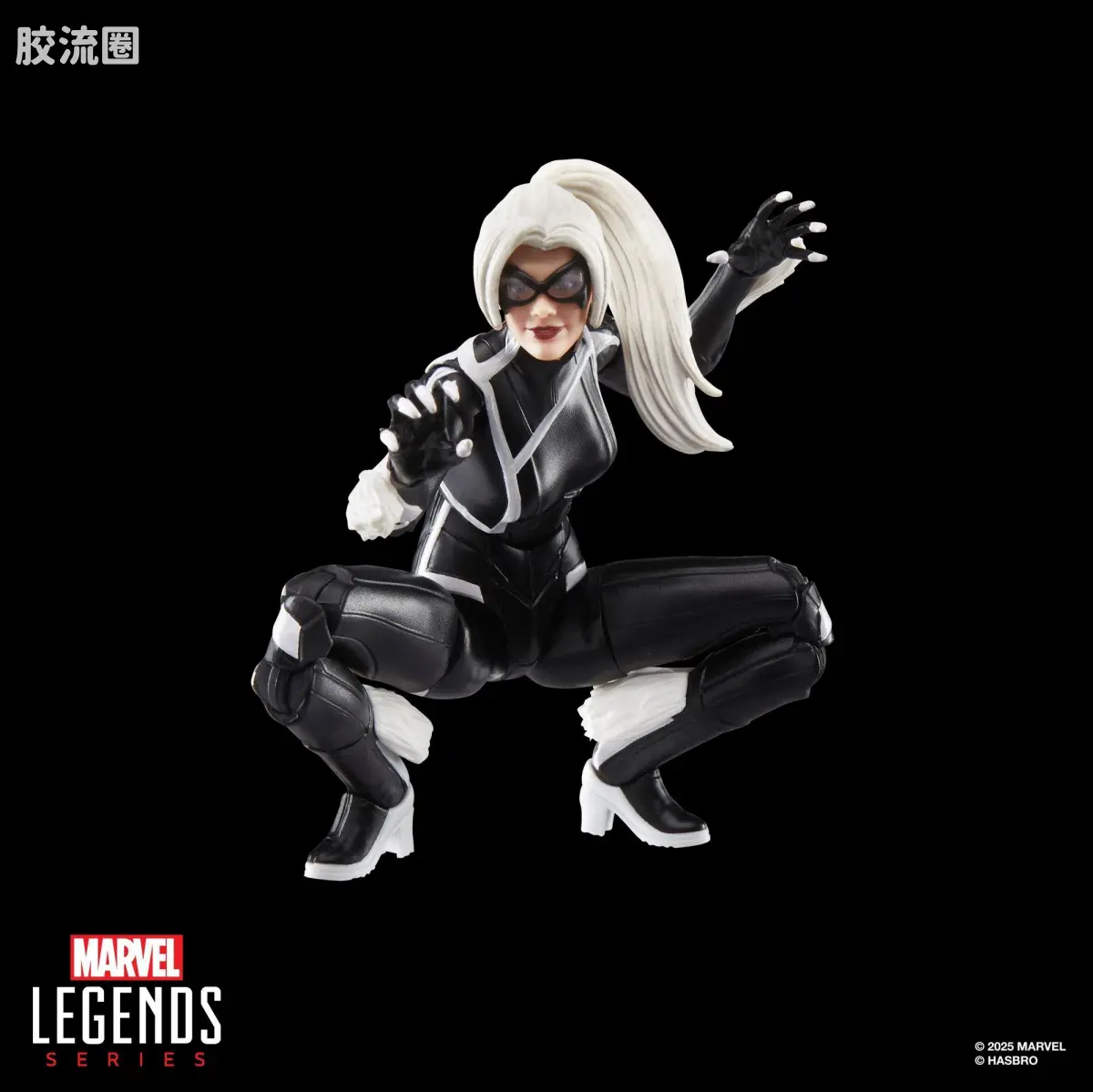 Marvel Legends/漫威传奇 可动人偶系列 GAMERVERSE 游戏 漫威蜘蛛侠2 黑猫 - 图片