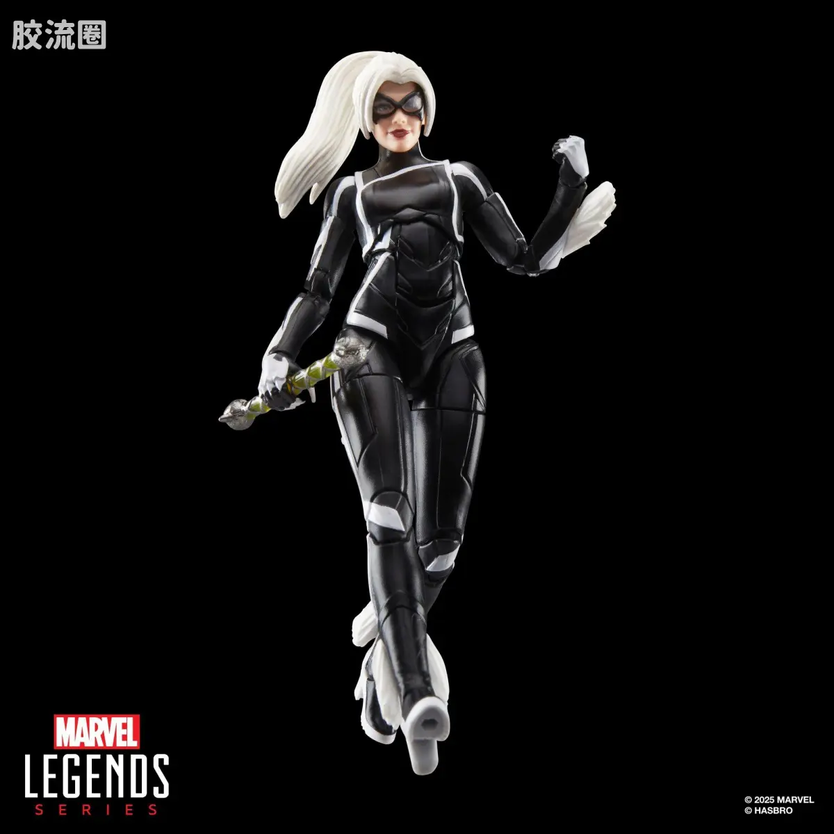 Marvel Legends/漫威传奇 可动人偶系列 GAMERVERSE 游戏 漫威蜘蛛侠2 黑猫 - 图片