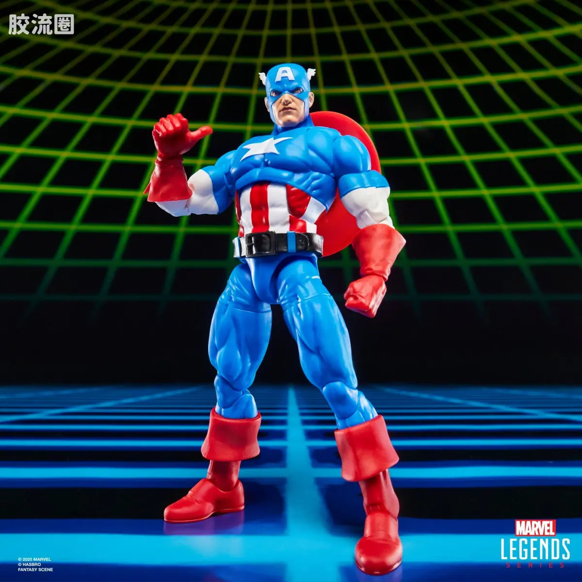 Marvel Legends/漫威传奇 可动人偶系列 GAMERVERSE 游戏 漫威VS卡普空2 美国队长VS毒液 双人套 - 图片