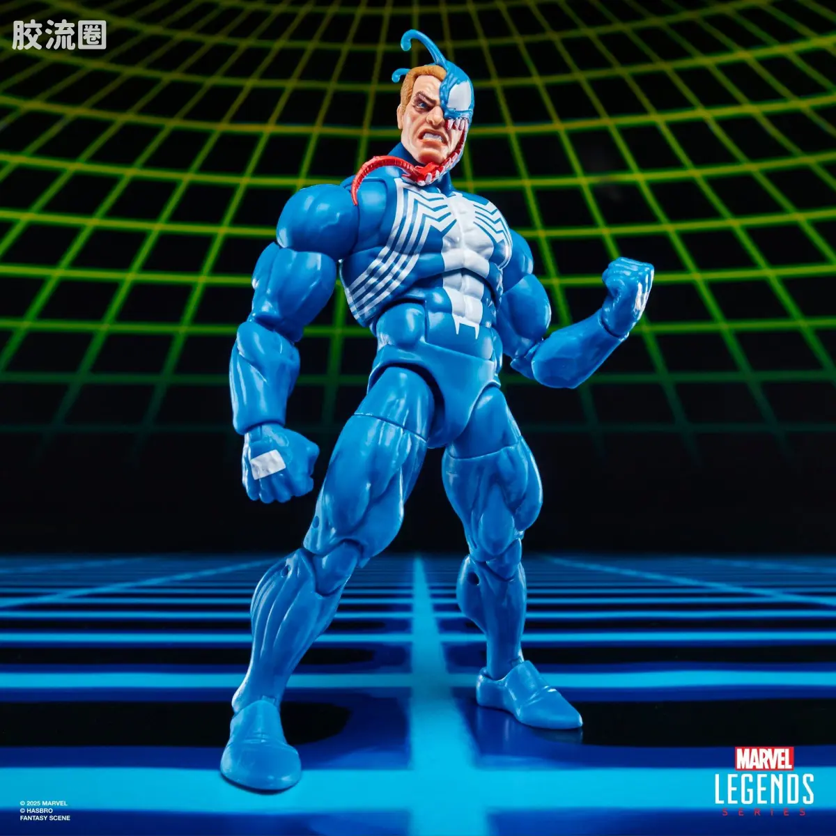 Marvel Legends/漫威传奇 可动人偶系列 GAMERVERSE 游戏 漫威VS卡普空2 美国队长VS毒液 双人套 - 图片