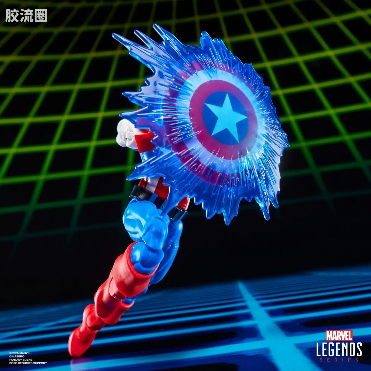 Marvel Legends/漫威传奇 可动人偶系列 GAMERVERSE 游戏 漫威VS卡普空2 美国队长VS毒液 双人套 - 图片