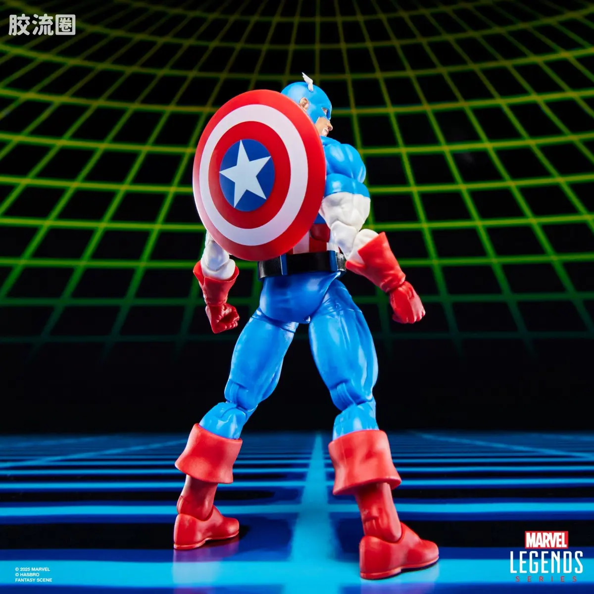 Marvel Legends/漫威传奇 可动人偶系列 GAMERVERSE 游戏 漫威VS卡普空2 美国队长VS毒液 双人套 - 图片