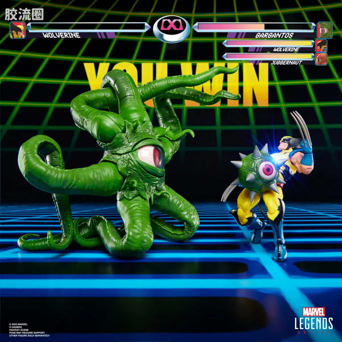 Marvel Legends/漫威传奇 可动人偶系列 GAMERVERSE 游戏 漫威VS卡普空2 眼魔 - 图片