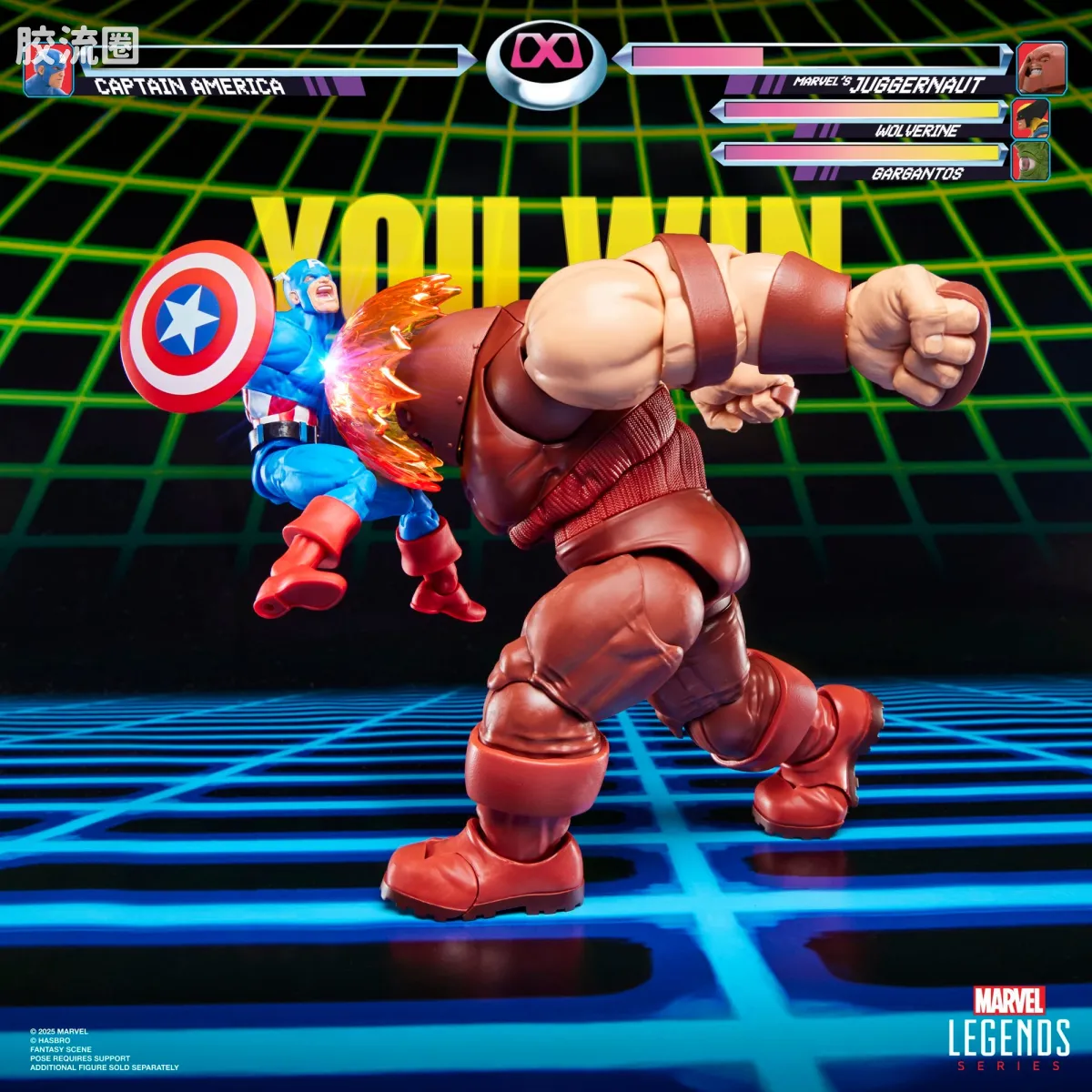 Marvel Legends/漫威传奇 可动人偶系列 GAMERVERSE 游戏 漫威VS卡普空2 红坦克 - 图片