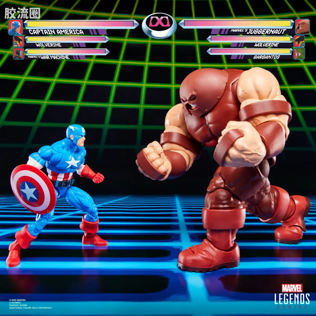 Marvel Legends/漫威传奇 可动人偶系列 GAMERVERSE 游戏 漫威VS卡普空2 红坦克 - 图片