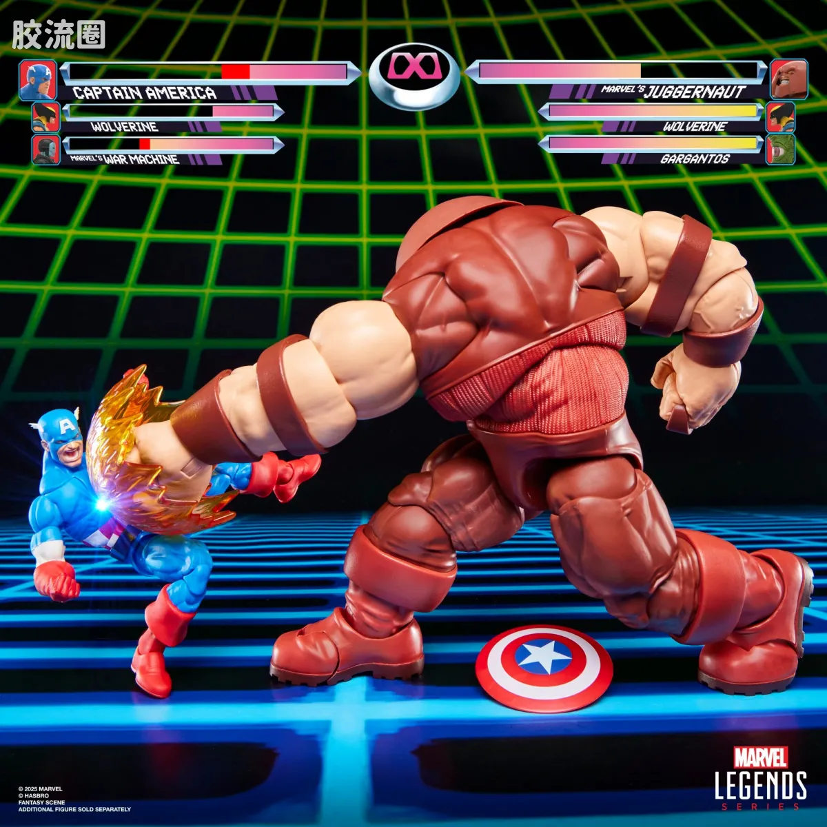 Marvel Legends/漫威传奇 可动人偶系列 GAMERVERSE 游戏 漫威VS卡普空2 红坦克 - 图片