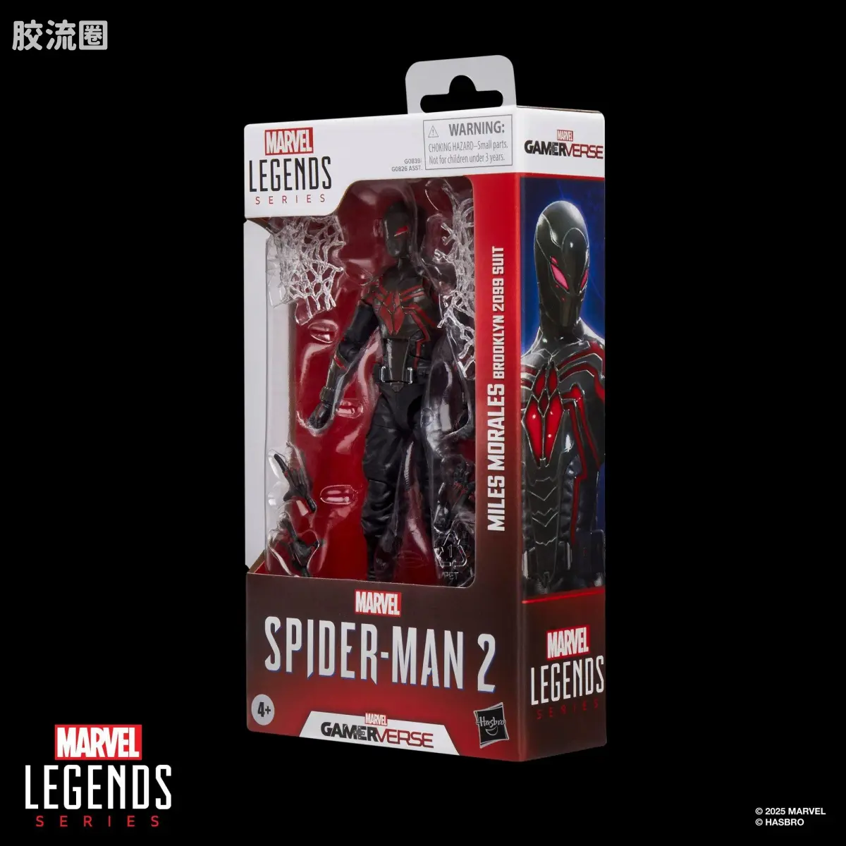 Marvel Legends/漫威传奇 可动人偶系列 GAMERVERSE 游戏 漫威蜘蛛侠2 蜘蛛侠 迈尔斯 布鲁克林2099战衣 - 图片