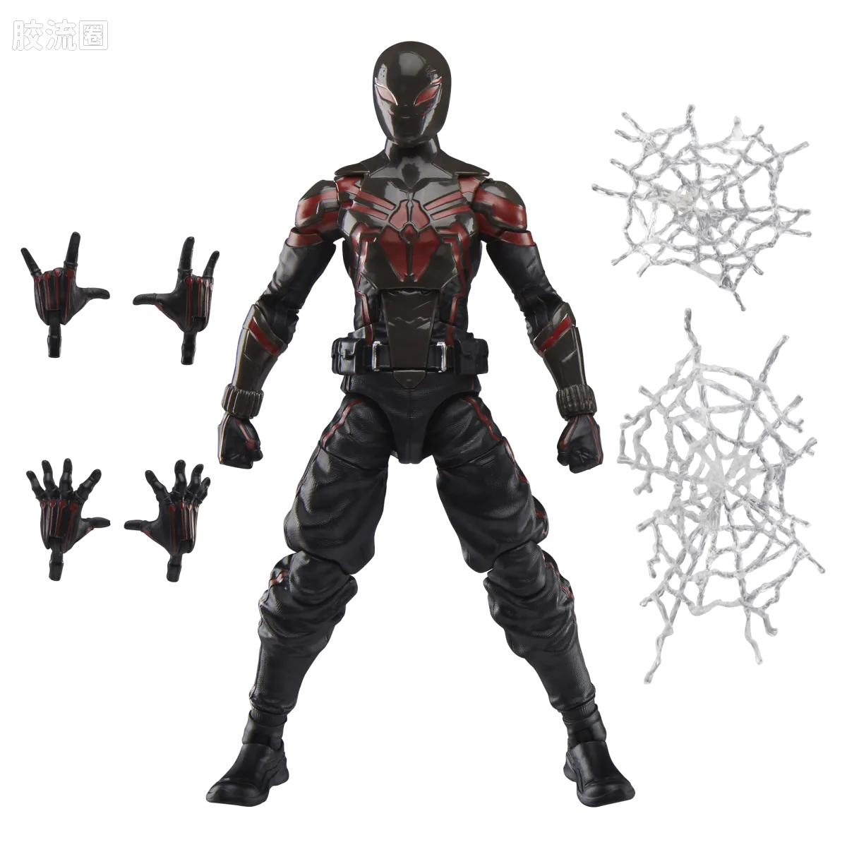 Marvel Legends/漫威传奇 可动人偶系列 GAMERVERSE 游戏 漫威蜘蛛侠2 蜘蛛侠 迈尔斯 布鲁克林2099战衣 - 图片