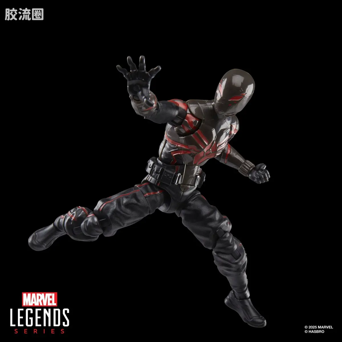 Marvel Legends/漫威传奇 可动人偶系列 GAMERVERSE 游戏 漫威蜘蛛侠2 蜘蛛侠 迈尔斯 布鲁克林2099战衣 - 图片