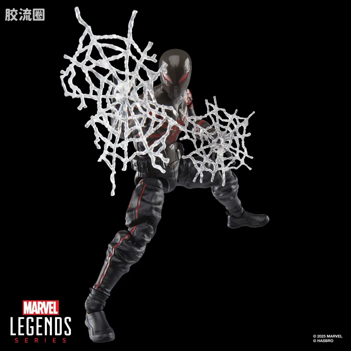 Marvel Legends/漫威传奇 可动人偶系列 GAMERVERSE 游戏 漫威蜘蛛侠2 蜘蛛侠 迈尔斯 布鲁克林2099战衣 - 图片