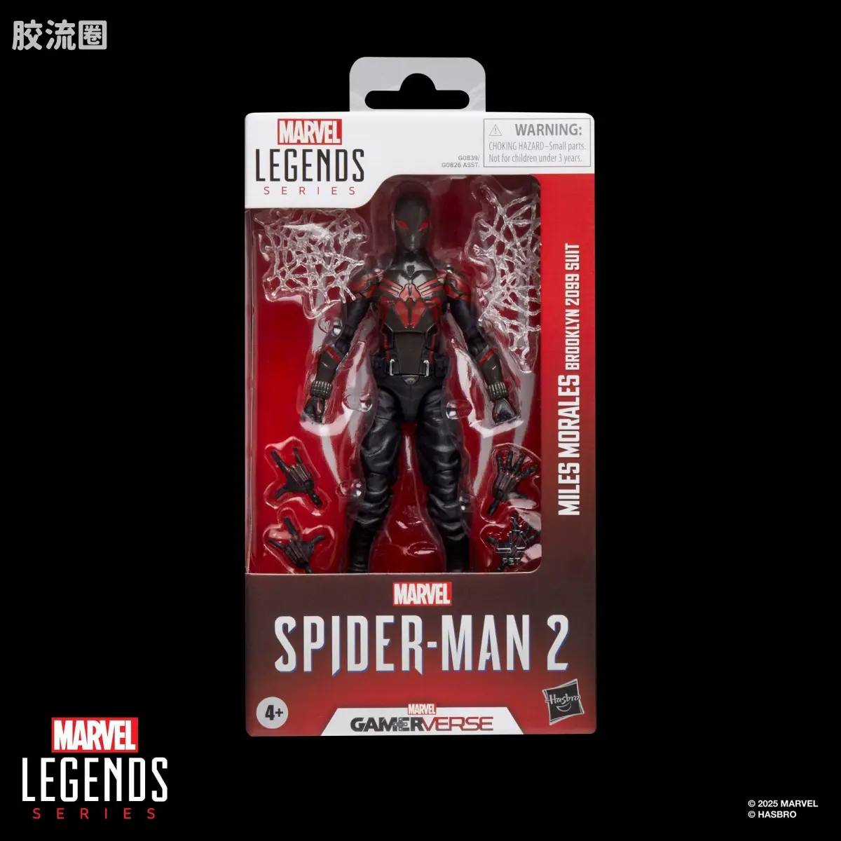 Marvel Legends/漫威传奇 可动人偶系列 GAMERVERSE 游戏 漫威蜘蛛侠2 蜘蛛侠 迈尔斯 布鲁克林2099战衣 - 图片