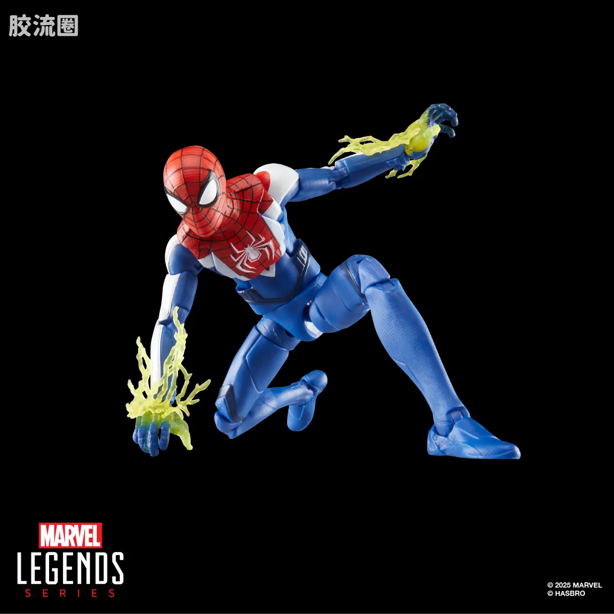 Marvel Legends/漫威传奇 可动人偶系列 GAMERVERSE 游戏 漫威蜘蛛侠2 蜘蛛侠 迈尔斯 强化战衣 - 图片