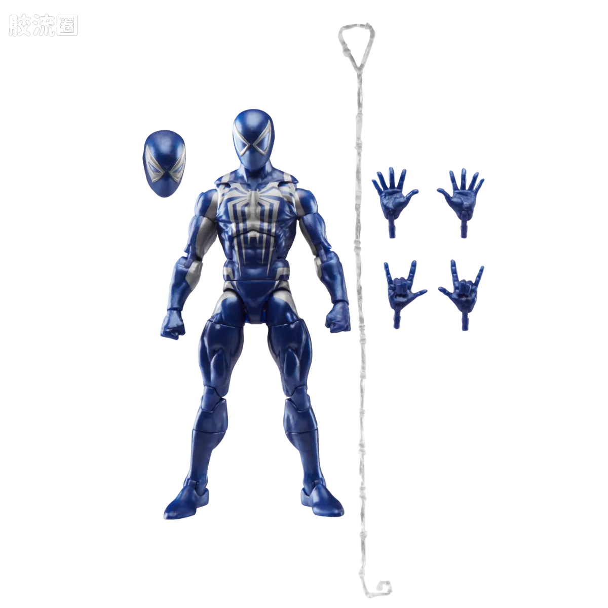 Marvel Legends/漫威传奇 可动人偶系列 GAMERVERSE 游戏 漫威蜘蛛侠2 蜘蛛侠 反毒液战衣 - 图片