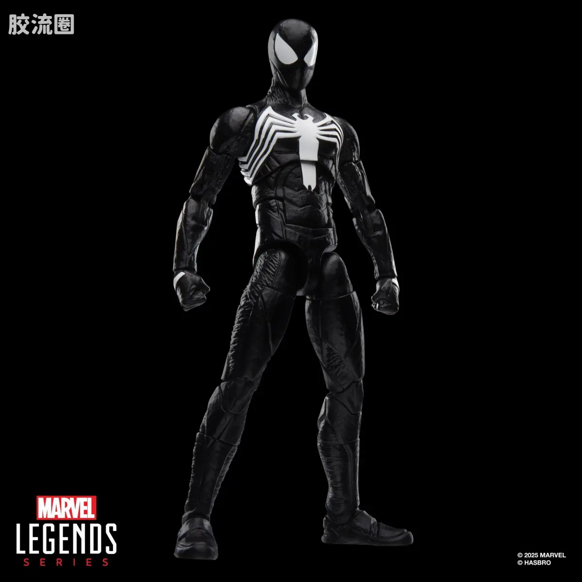 Marvel Legends/漫威传奇 可动人偶系列 GAMERVERSE 游戏 漫威蜘蛛侠2 蜘蛛侠 黑色战衣 - 图片