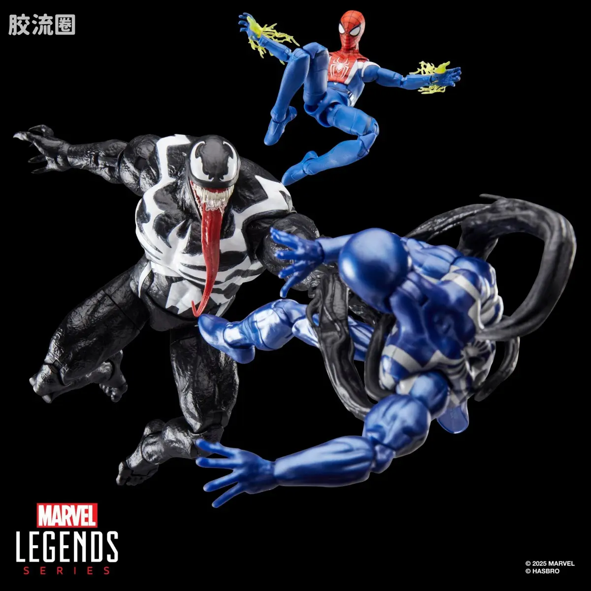 Marvel Legends/漫威传奇 可动人偶系列 GAMERVERSE 游戏 漫威蜘蛛侠2 毒液 - 图片