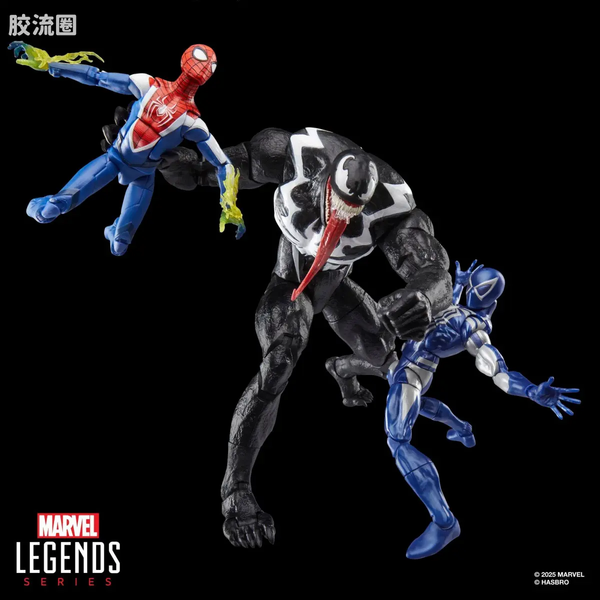 Marvel Legends/漫威传奇 可动人偶系列 GAMERVERSE 游戏 漫威蜘蛛侠2 毒液 - 图片