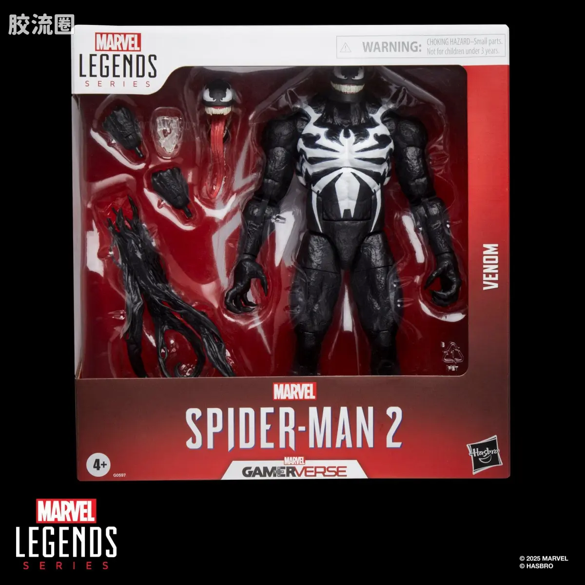 Marvel Legends/漫威传奇 可动人偶系列 GAMERVERSE 游戏 漫威蜘蛛侠2 毒液 - 图片