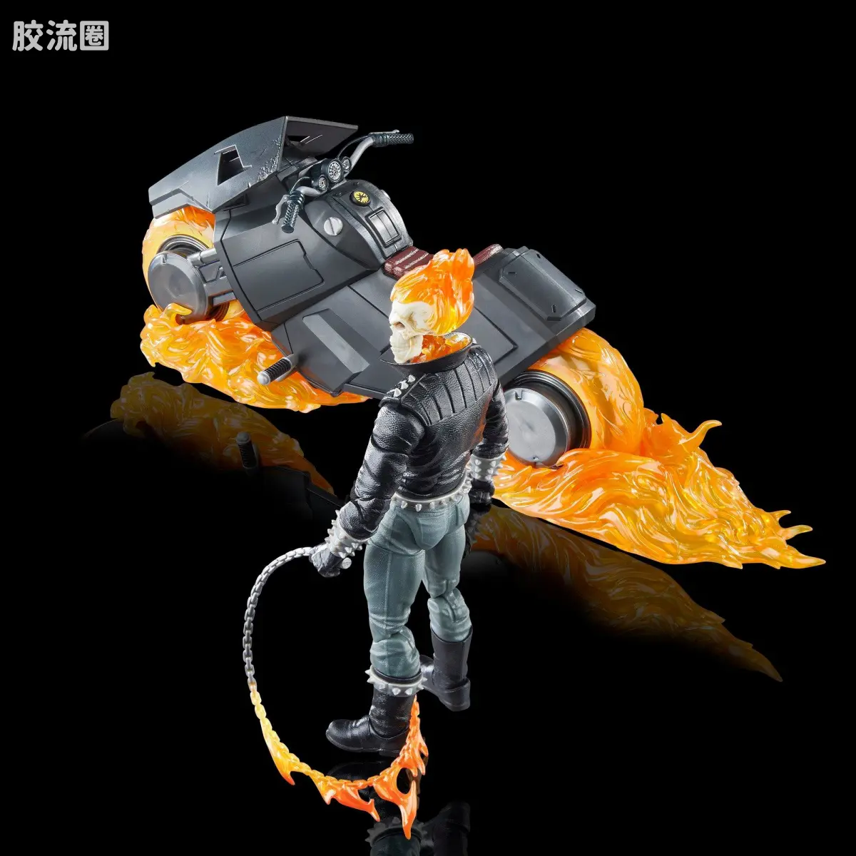 Marvel Legends/漫威传奇 可动人偶系列 漫威85周年系列 恶灵骑士（丹尼·凯屈） - 图片