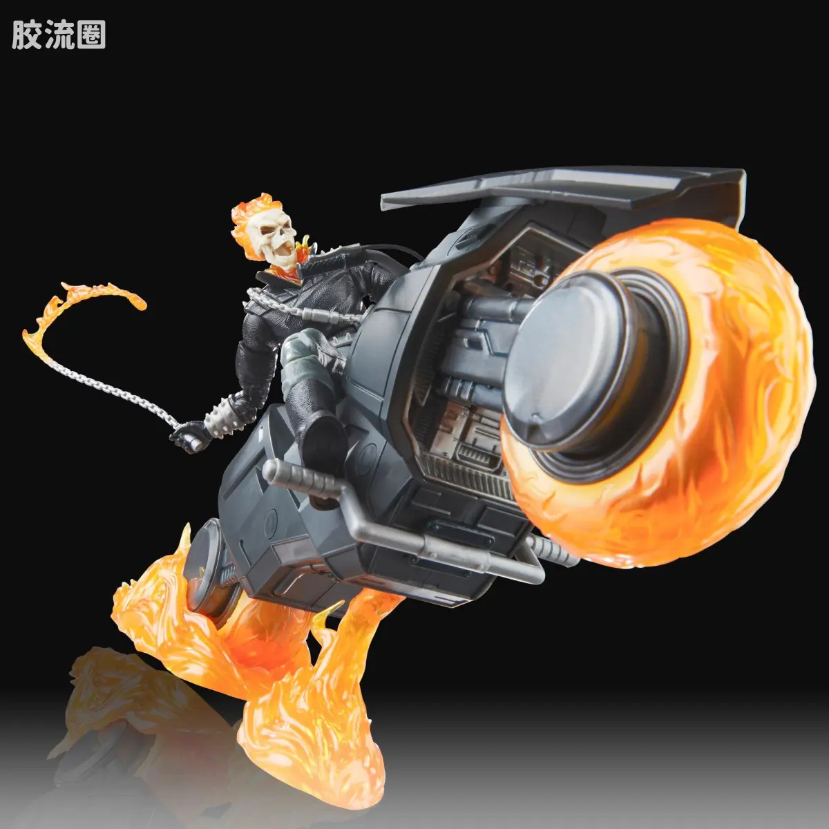 Marvel Legends/漫威传奇 可动人偶系列 漫威85周年系列 恶灵骑士（丹尼·凯屈） - 图片