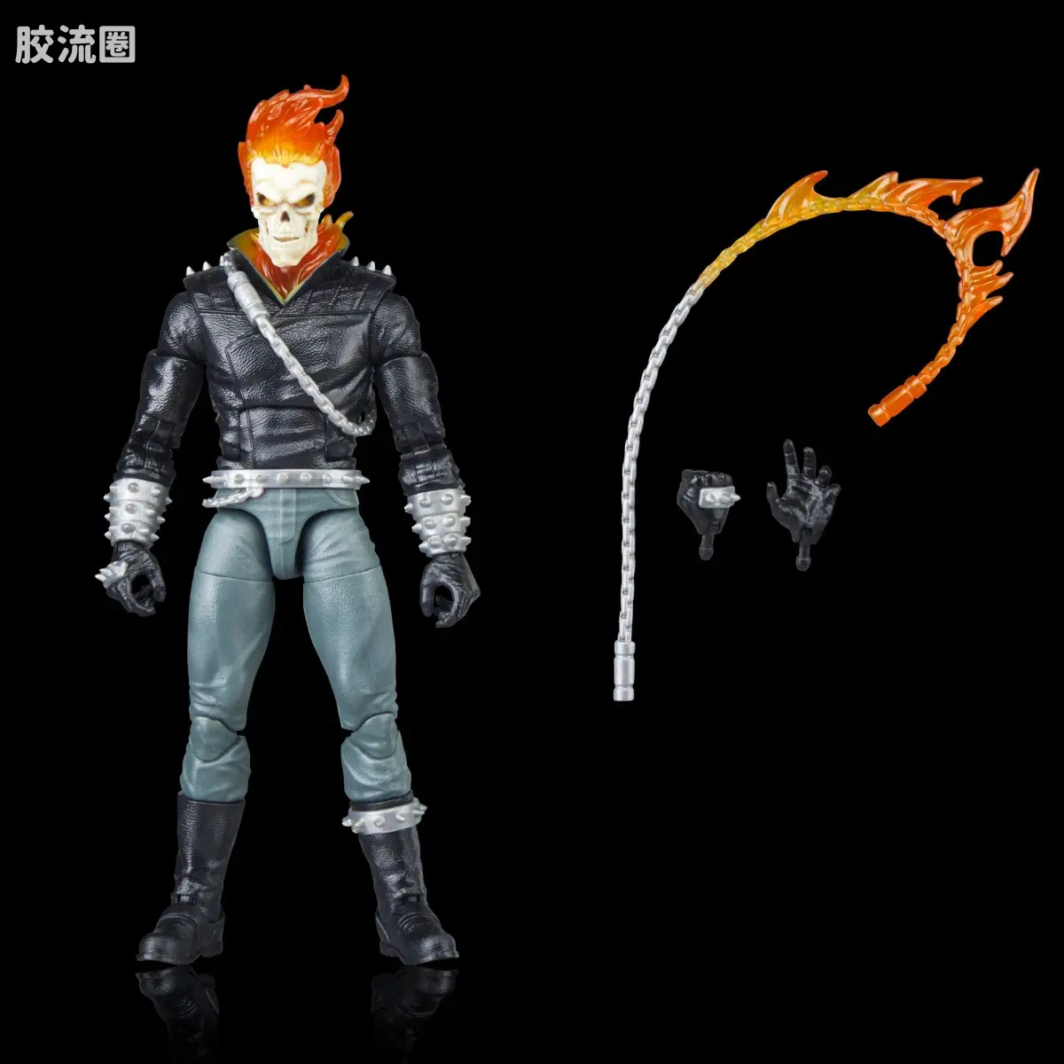 Marvel Legends/漫威传奇 可动人偶系列 漫威85周年系列 恶灵骑士（丹尼·凯屈） - 图片