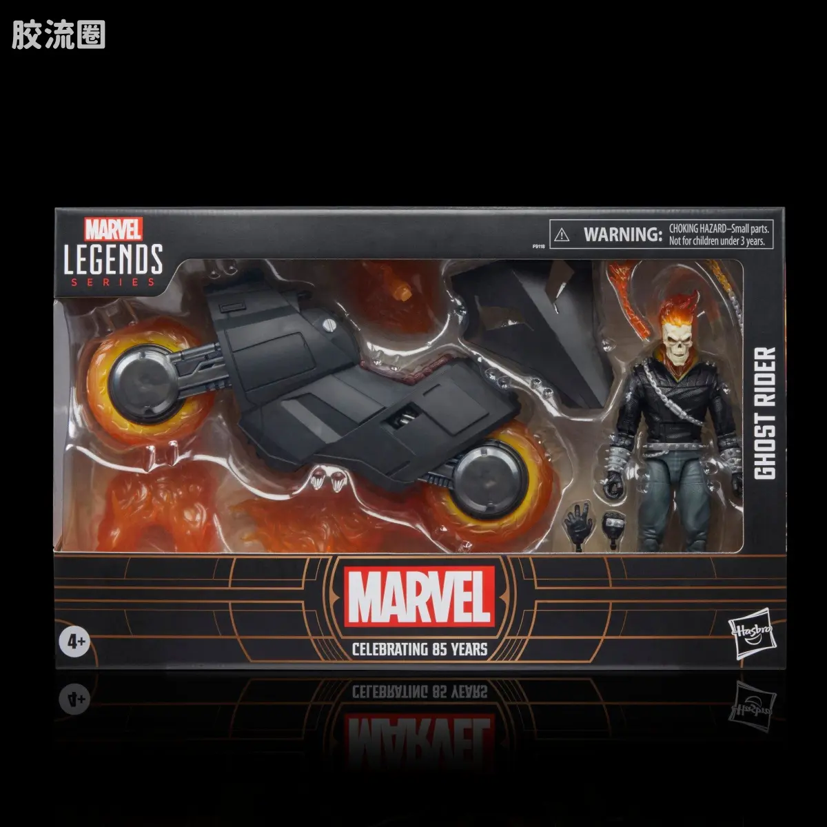 Marvel Legends/漫威传奇 可动人偶系列 漫威85周年系列 恶灵骑士（丹尼·凯屈） - 图片