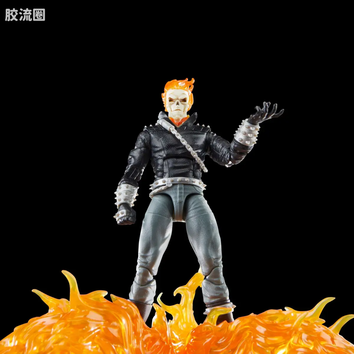 Marvel Legends/漫威传奇 可动人偶系列 漫威85周年系列 恶灵骑士（丹尼·凯屈） - 图片