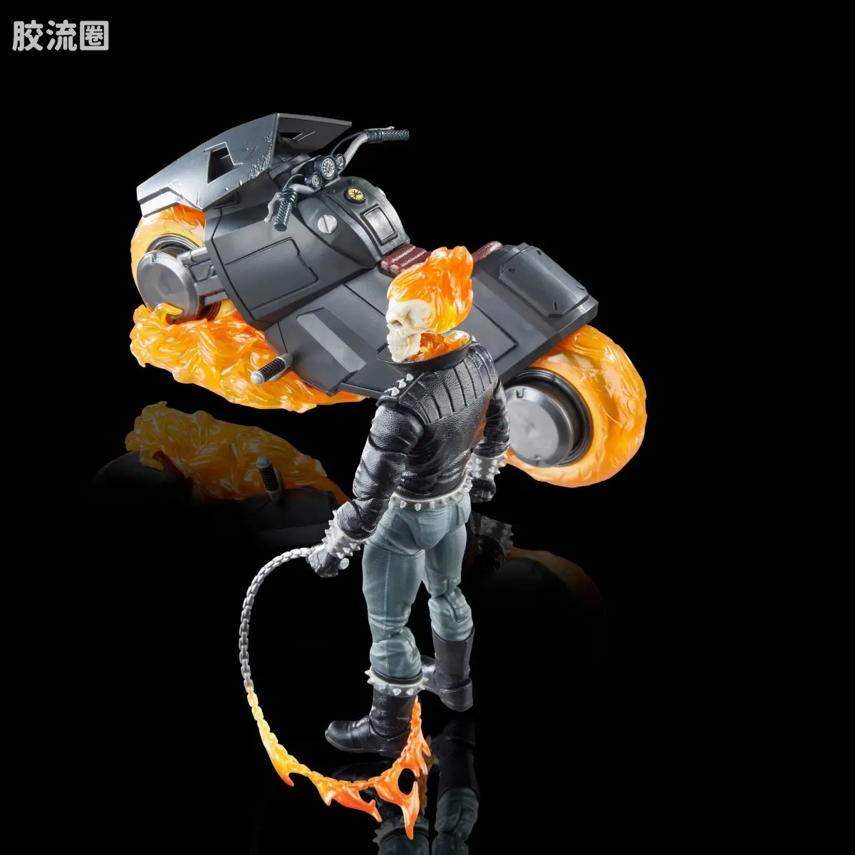 Marvel Legends/漫威传奇 可动人偶系列 漫威85周年系列 恶灵骑士（丹尼·凯屈） - 图片