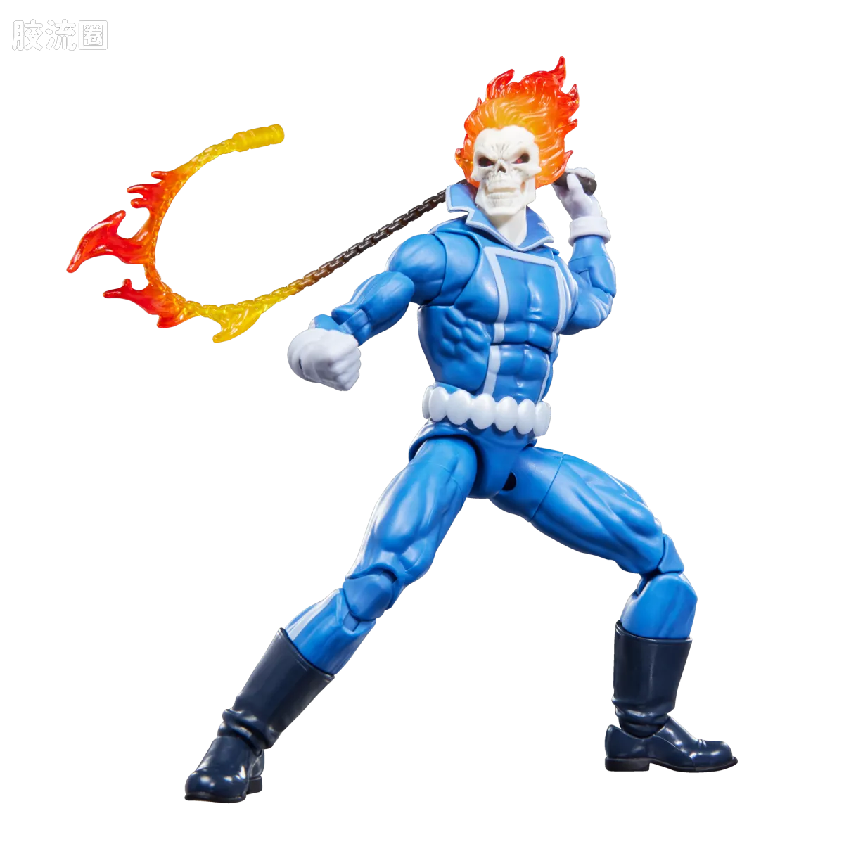 Marvel Legends/漫威传奇 可动人偶系列 人与载具 恶灵骑士 强尼·布雷泽（含摩托套装） - 图片