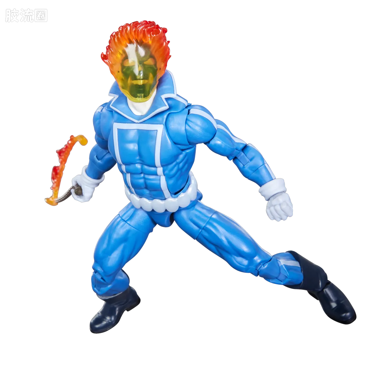 Marvel Legends/漫威传奇 可动人偶系列 人与载具 恶灵骑士 强尼·布雷泽（含摩托套装） - 图片