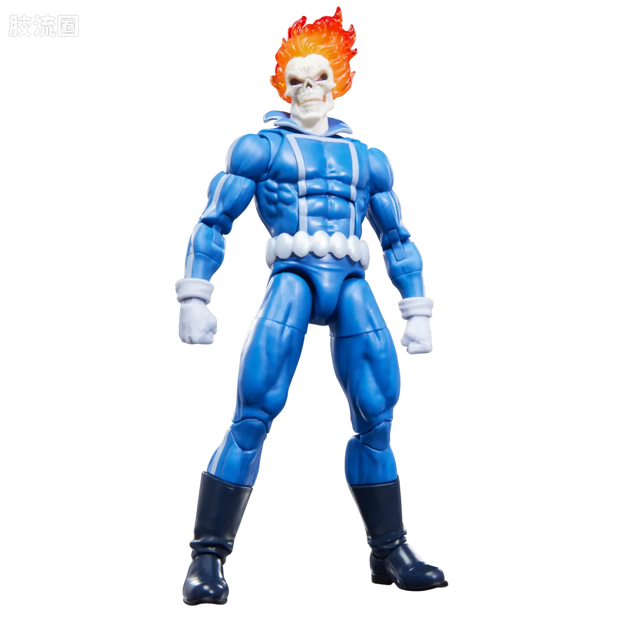 Marvel Legends/漫威传奇 可动人偶系列 人与载具 恶灵骑士 强尼·布雷泽（含摩托套装） - 图片