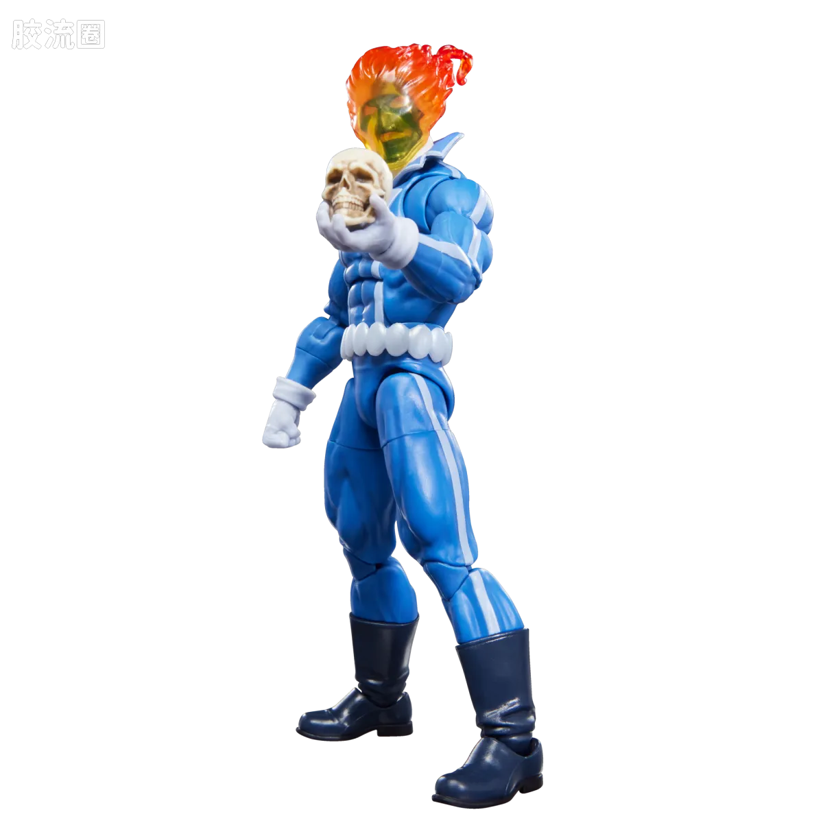 Marvel Legends/漫威传奇 可动人偶系列 人与载具 恶灵骑士 强尼·布雷泽（含摩托套装） - 图片