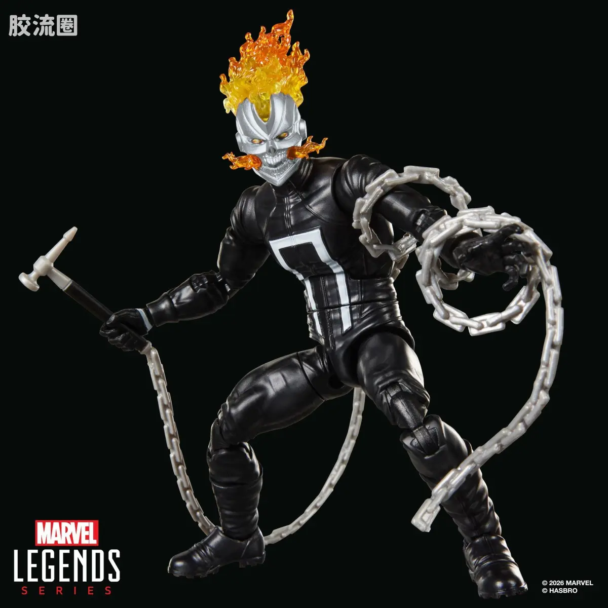 Marvel Legends/漫威传奇 可动人偶系列 Marvel's Box 恶灵骑士 - 图片