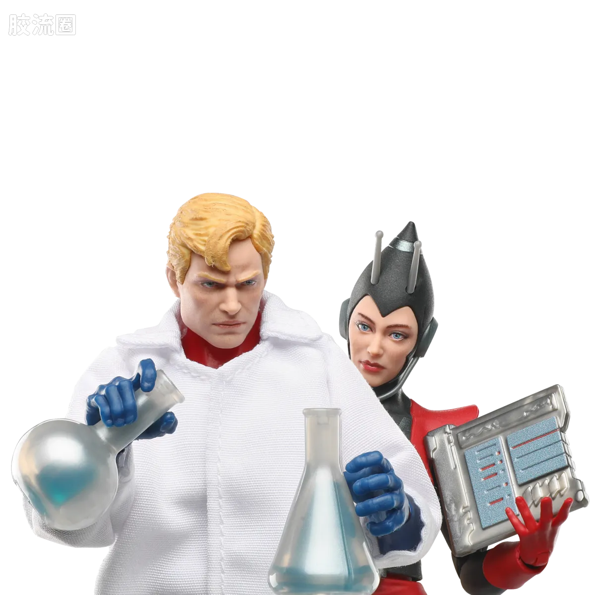 Marvel Legends/漫威传奇 可动人偶系列 多人套 汉克·皮姆（巨人）& 珍妮特·凡·戴恩（黄蜂女） - 图片
