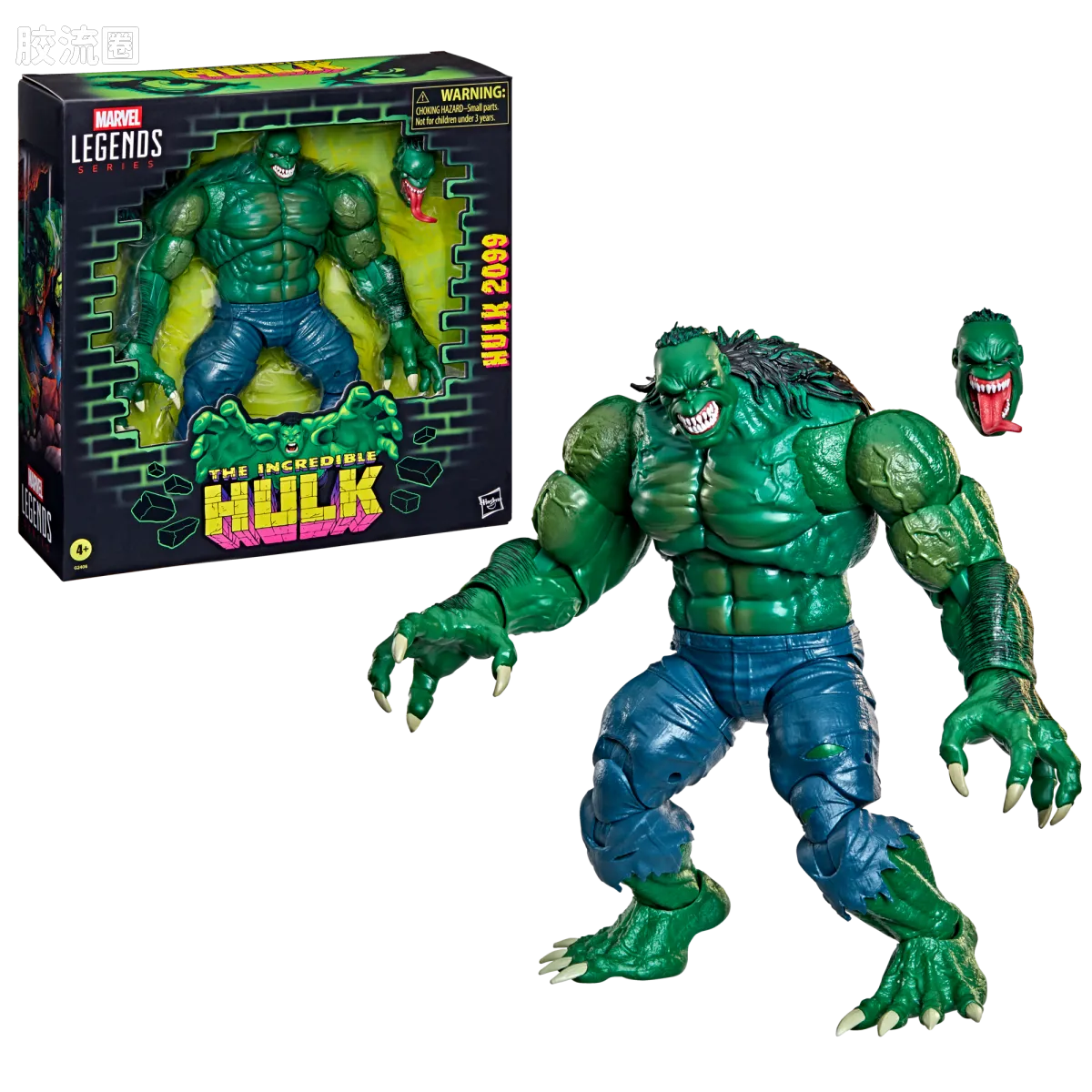 Marvel Legends/漫威传奇 可动人偶系列 豪华版 浩克 2099 - 图片