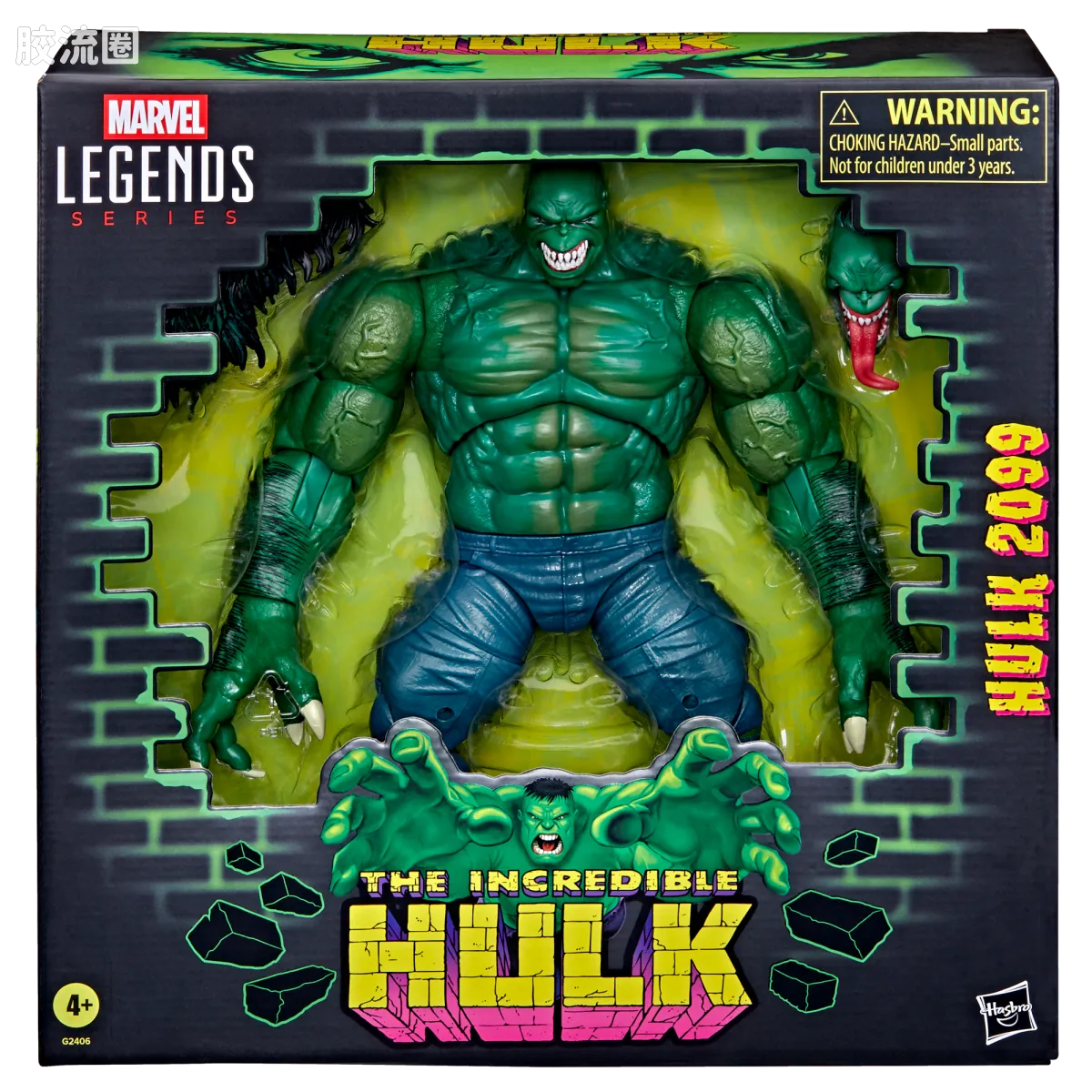 Marvel Legends/漫威传奇 可动人偶系列 豪华版 浩克 2099 - 图片