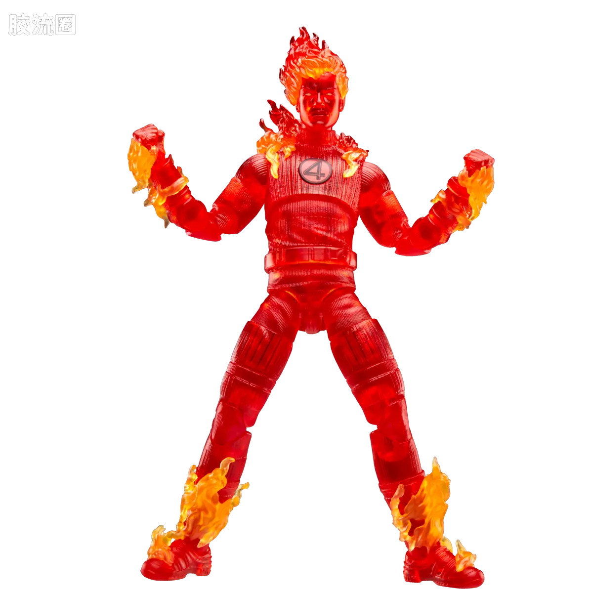Marvel Legends/漫威传奇 可动人偶系列 神奇四侠 电影系列 霹雳火 - 图片