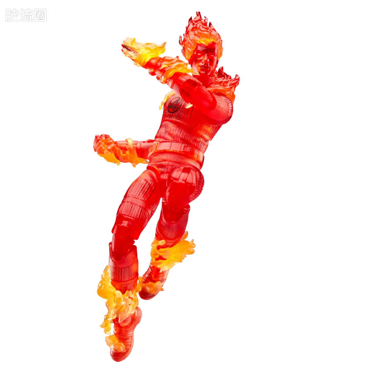 Marvel Legends/漫威传奇 可动人偶系列 神奇四侠 电影系列 霹雳火 - 图片