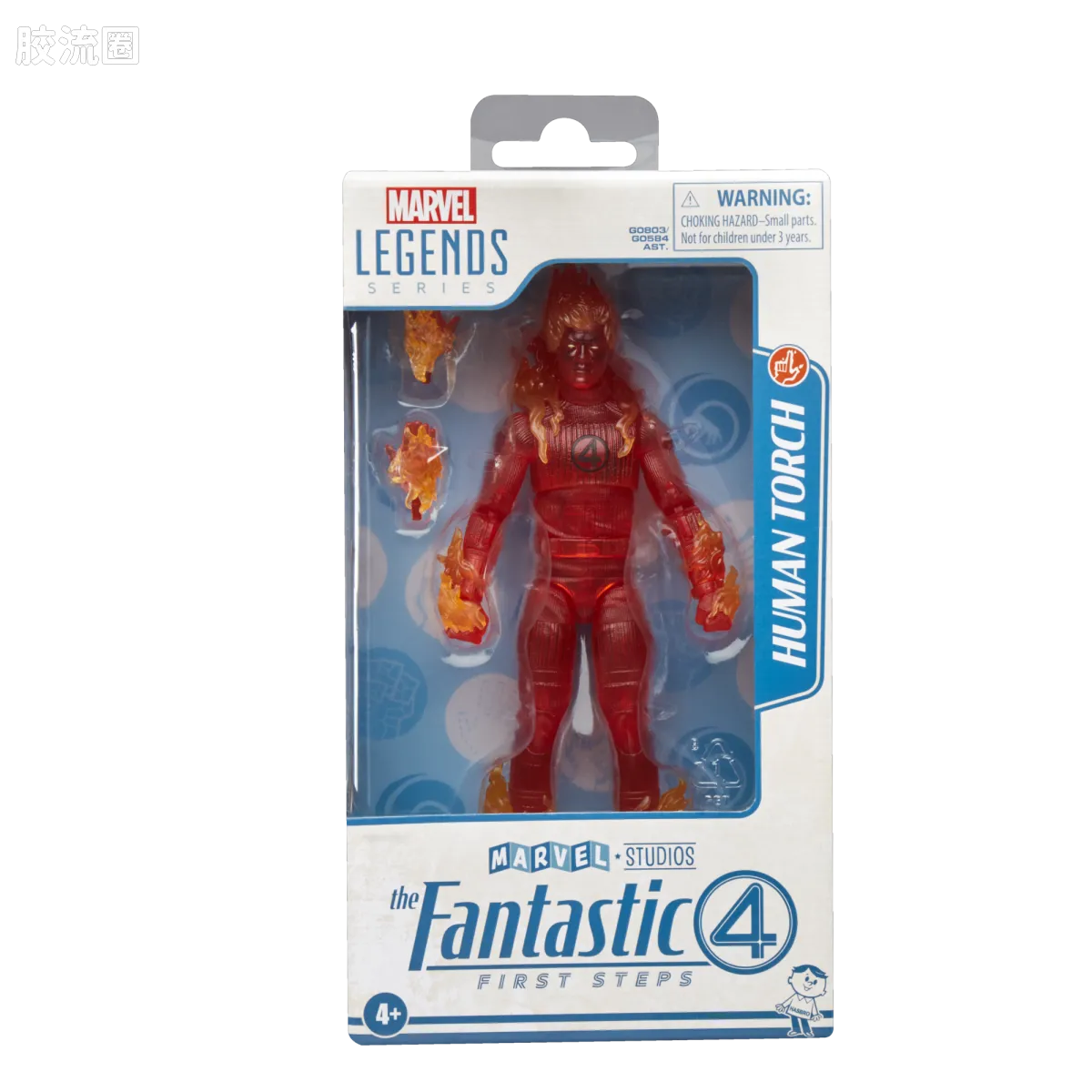 Marvel Legends/漫威传奇 可动人偶系列 神奇四侠 电影系列 霹雳火 - 图片